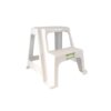 White PP Stool 36x35.5x33cm
