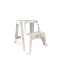 White PP Stool 36x35.5x33cm