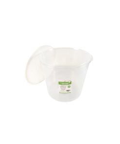 Clear PP Storage Container 10L 27.5x27.5x24cm - Image 2