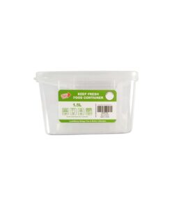 Clear PP Storage Box 1.5L
