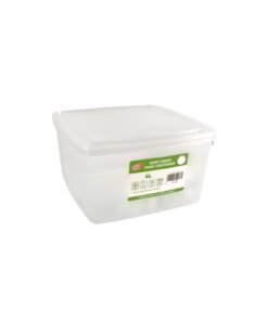 Clear PP Square Food Container 4L - Image 2