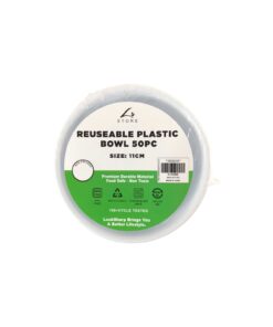 White PP Bowl 11cm 50pc