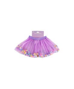Purple Pompom Tutu