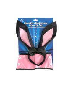 Pink Rabbit Lady Dress Up Set