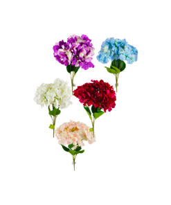 Multi color Artificial Hydrangea 46cm Assorted