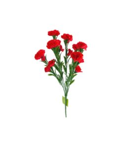 Alternative view of multi color Artificial Carnation 7 Heads 44.5cm Assorted