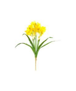multi color Artificial Narcissus 5 Heads 46cm Assorted - Image 3