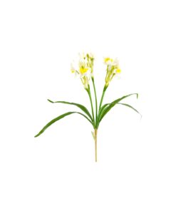 multi color Artificial Narcissus 5 Heads 46cm Assorted - Image 4