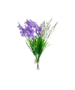 multi color Artificial Hyacinth 7 Heads 42cm Assorted
