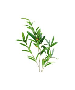 Alternative view of Green Artificial Olive Leaf 5 Bunches 94cm