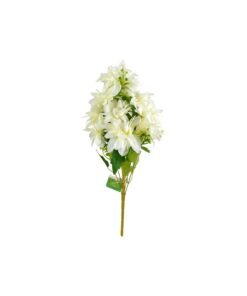 Alternative view of multi color Artificial Fan shaped Dahlia 48cm Assorted