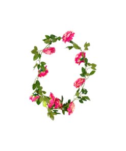 Hot Pink Rose Vine 190cm