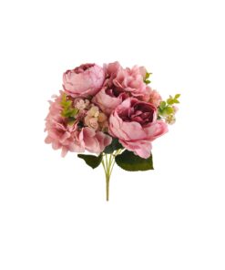 Multi color Artificial Peony Hydrangea 50cm Assorted - Image 2