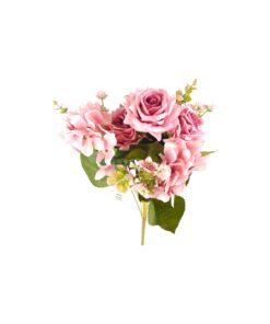 multi color Artificial Rose Hydrangea 9 Heads 50cm Assorted - Image 4