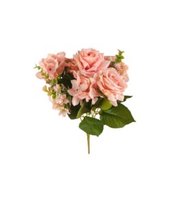 multi color Artificial Rose Hydrangea 9 Heads 50cm Assorted - Image 5