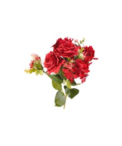 multi color Artificial Rose Hydrangea 9 Heads 50cm Assorted - Image 6