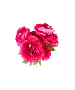 Alternative view of Hot Pink Peony Bunch 7 Heads 53cm