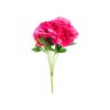 Hot Pink Peony Bunch 7 Heads 53cm