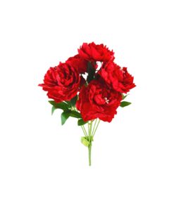 Multi color Artificial Peony 7 Heads 53cm Assorted - Image 6