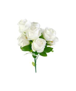 multi color Artificial Rose 9 Heads 44cm Assorted - Image 3