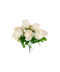 multi color Artificial Rose 9 Heads 44cm Assorted - Image 4