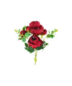 multi color Artificial Peony 11 Heads 49cm Assorted - Image 6