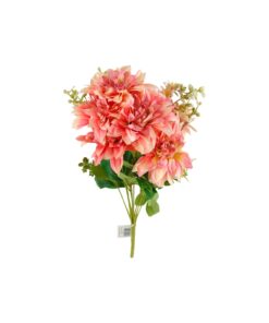 multi color Artificial Dahlia 11 Heads 48cm Assorted - Image 3