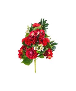 multi color Artificial Dahlia 12 Heads 49cm Assorted - Image 5