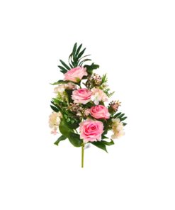 multi color Artificial Rose and Hydrangea 13 Heads 53cm Assorted - Image 6