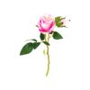 Pink Artificial Rose Single Head 36cm