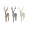 Glitter Reindeers Assorted 14x22cm