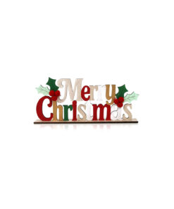 merry christmas table decoration