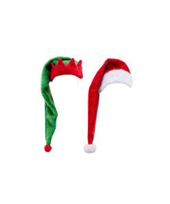 elf and santa hat