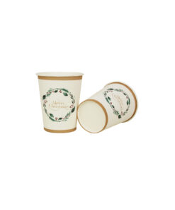 christmas paper cup design print