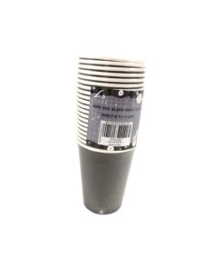 Black Paper Cup 9oz 20pc