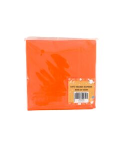 Orange Paper Napkin 33x33cm 50pc