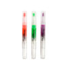 Orange Green Purple Neon UV Face Paint Rotating Pen 12.5cm Assorted