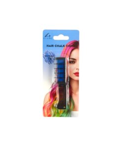 Blue Hair Chalk Comb 7g 17.5x7cm