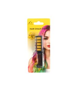 Hair Chalk Comb Gold 7g 17.5x7cm