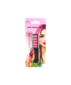 Pink Hair Chalk Comb 7g 17.5x7cm