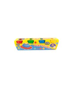4 Color Non Toxic Play Dough Kit 24x5x6cm