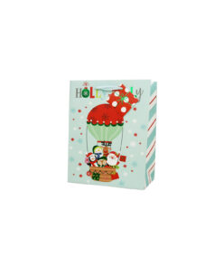 Christmas gift bag with design print